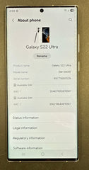 SAMSUNG - Galaxy S22 Ultra - 128GB - SM-S908E