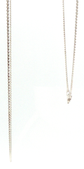 Silver 925 Classic Flat Curb Chain Necklace