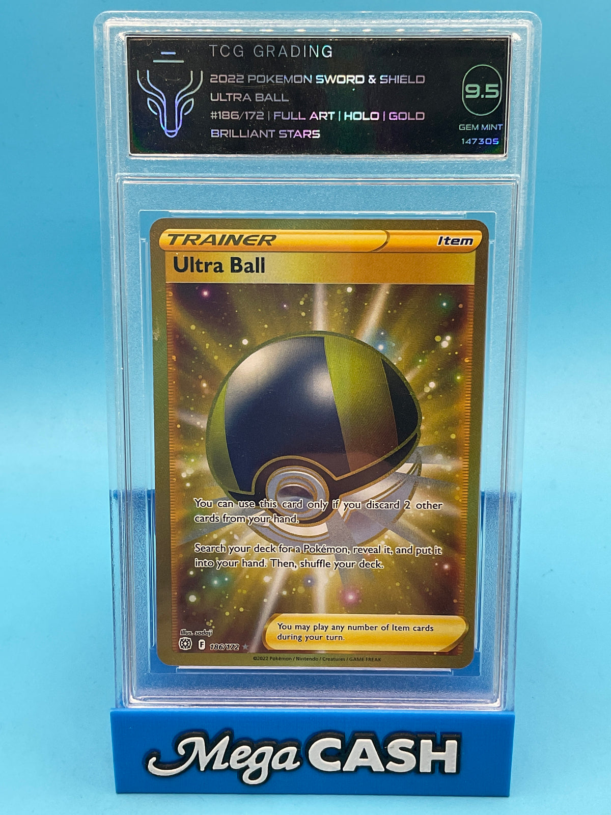 TCG 9.5 ULTRA BALL 186/172