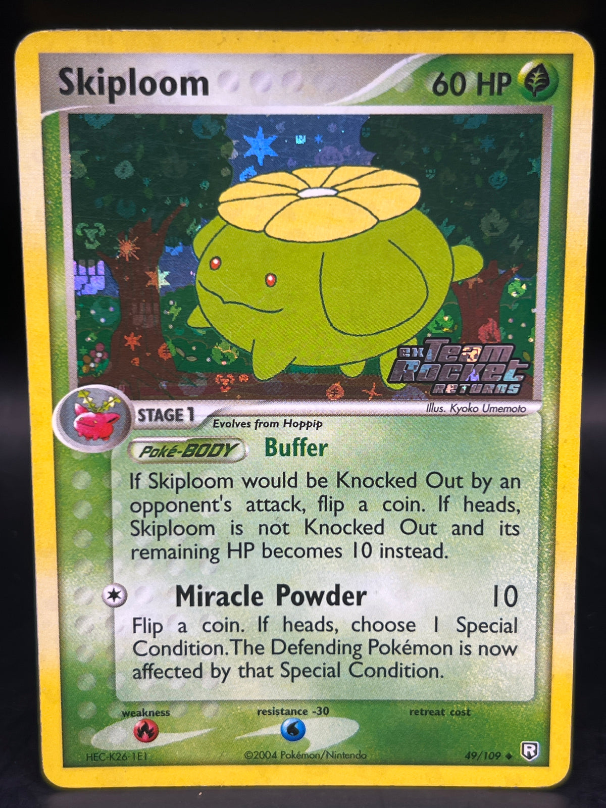 Skiploom 49/109 Ex Team Rocket Returns