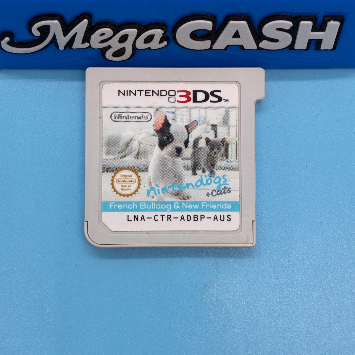 Nintendo 3DS Cartridge Game- Nintendogs+Cats French Bulldog & New Friends- Loose, No Case or Booklet