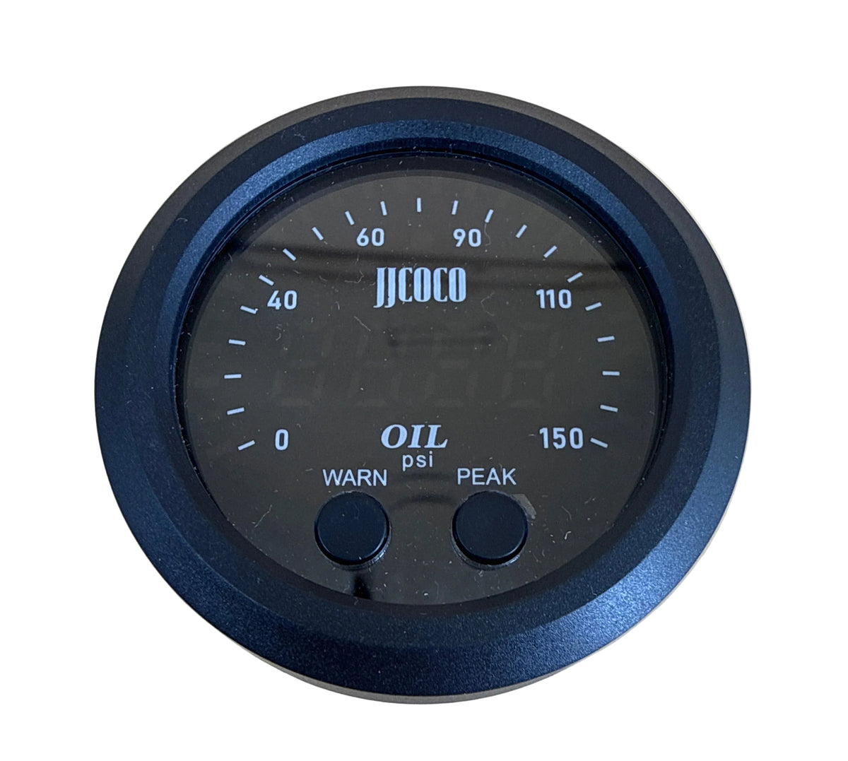 JJCOCO - 12V/24V 0-150 PSI 52mm Oil Pressure Gauge