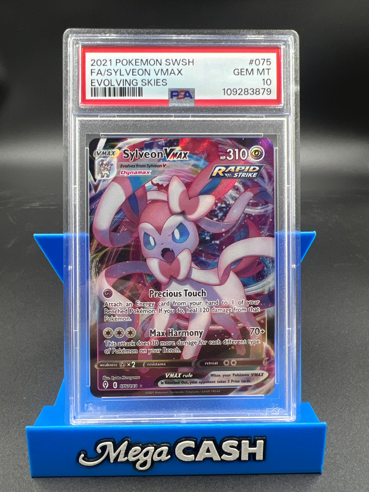 PSA 10 SYLVEON VMAX 075/203