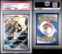 Pokemon - PSA 10 Aegislash - Paradox Rift - 210/182