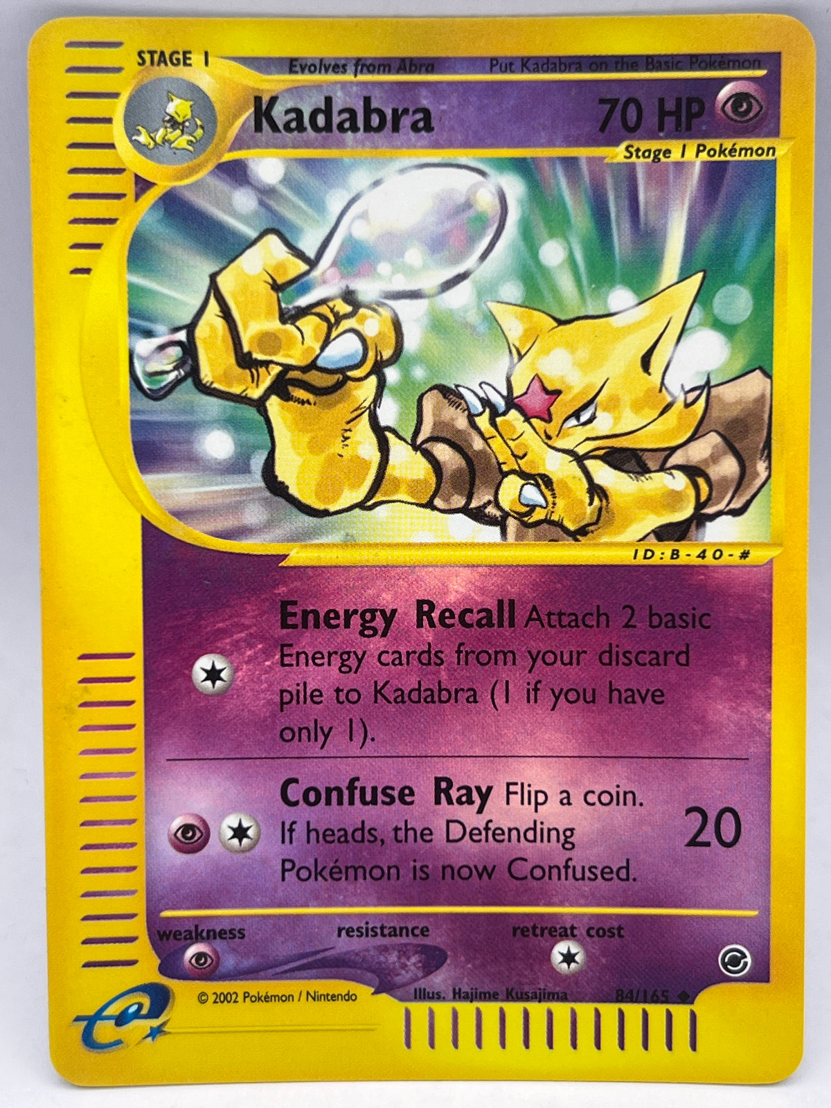 Pokémon - Kadabra 84/165 Rev Holo Expedition