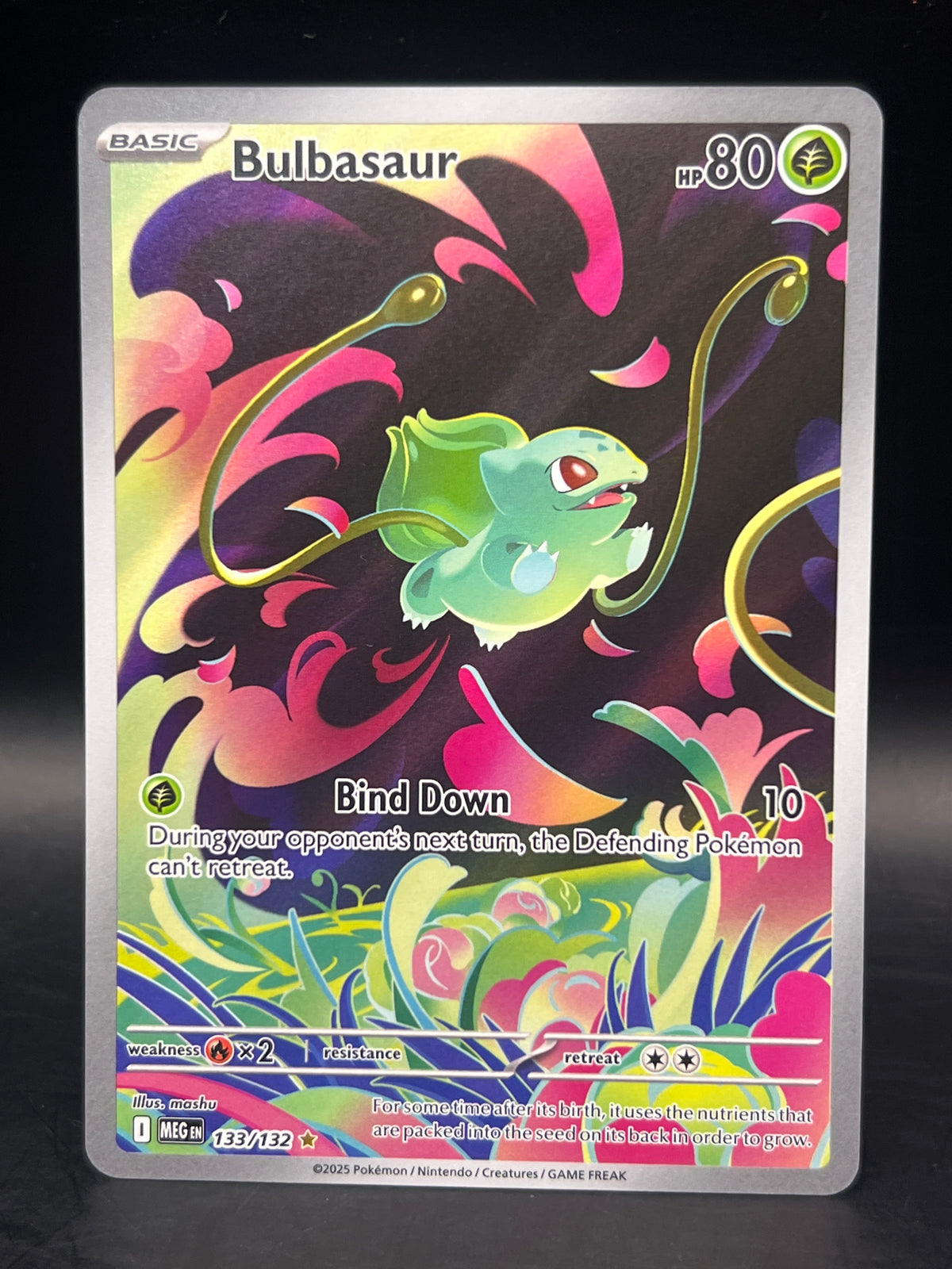 Bulbasuar AR 133/132  Mega Evolutions Base