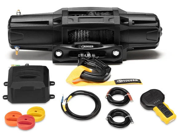 OZI 4X4 - 6000lbs Winch (suitable for quadbikes) - BI-WIN6000-ROPE