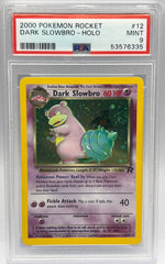 Pokémon - Dark Slowbro Holo 12/82 Rocket PSA 9