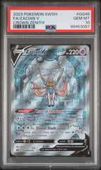 Pokémon - PSA 10 Zacian V GG48/GG70