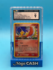 CGC 9 HO-OH EX UNSEEN FORCES HOLO 27/115