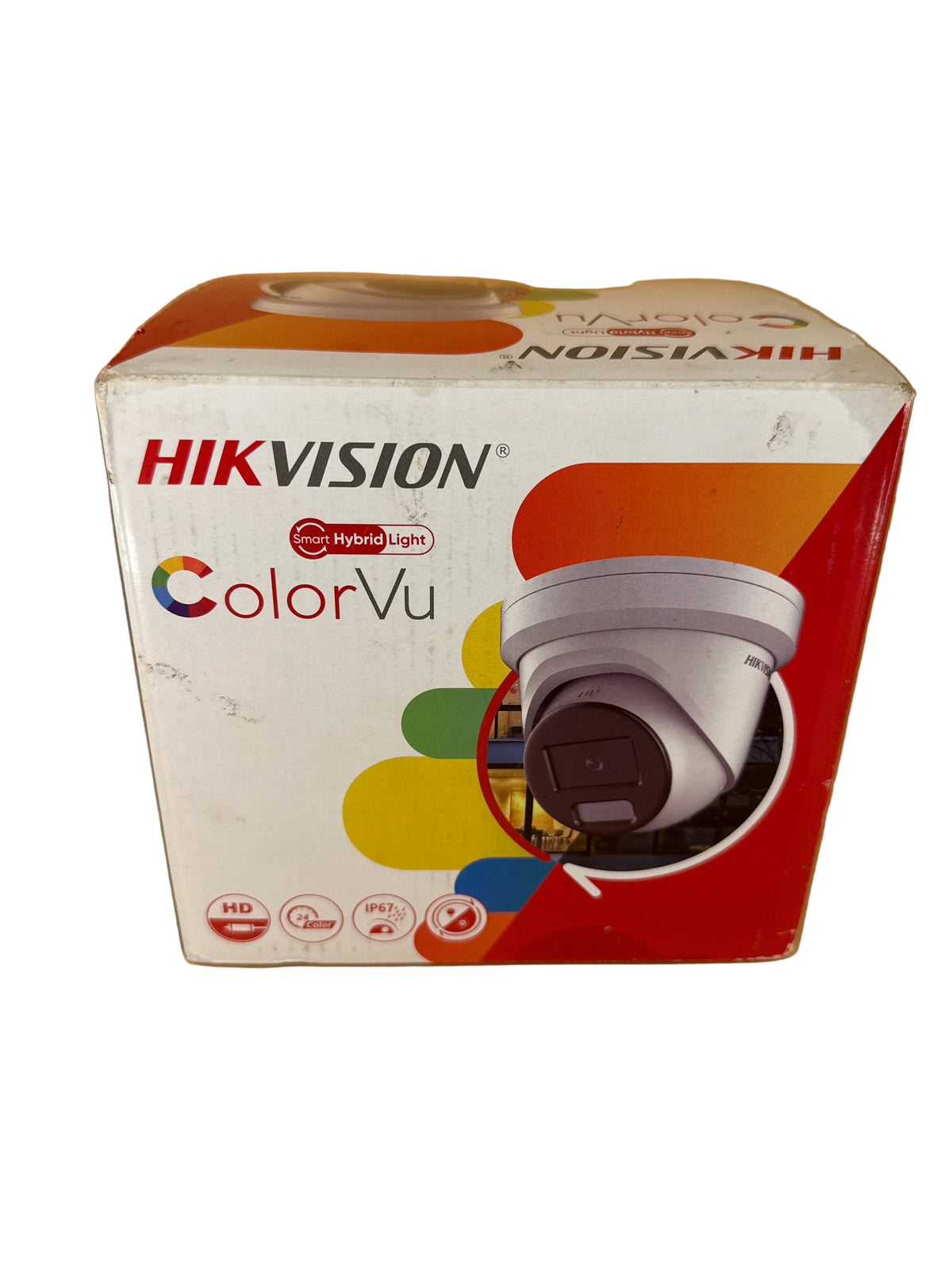 HIKVISION - 8 MP - 4K Smart Hybrid Light ColorVu Turret Camera with Stobe / Speaker