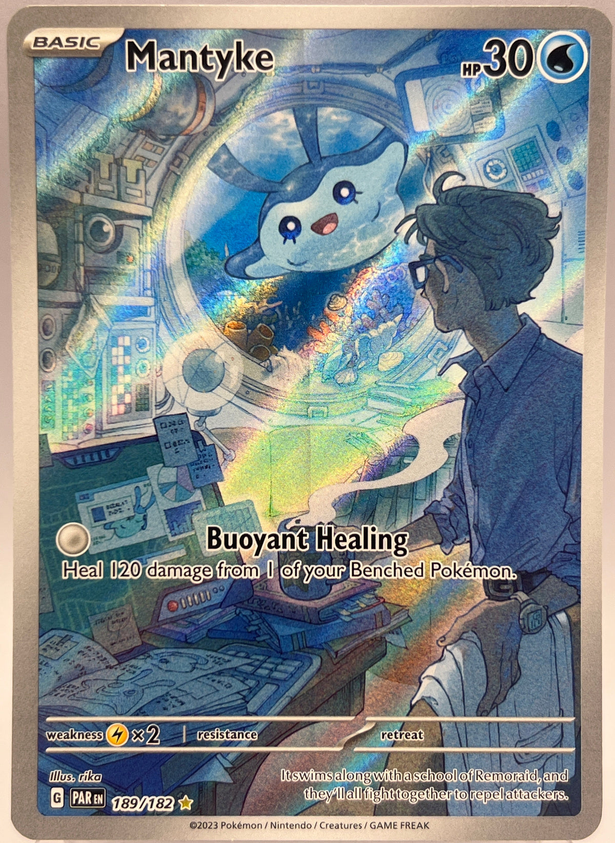 Pokémon - Mantyke 189/182 Paradox Rift