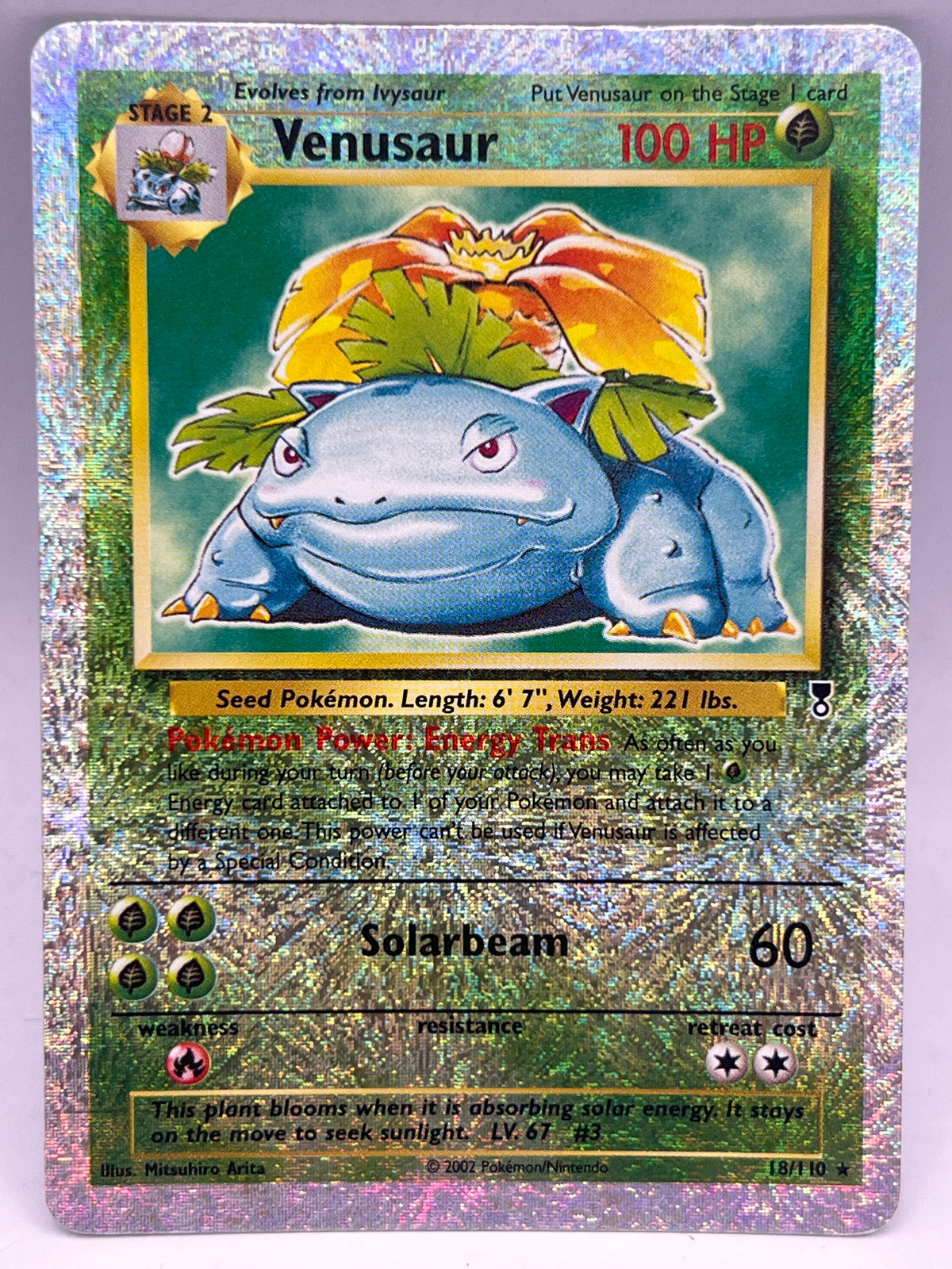 Pokémon - Venusaur 18/110 Rev Holo Legendary Collection