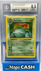 Pokémon - BGS 8.5 Shadowless Venusaur 15/102