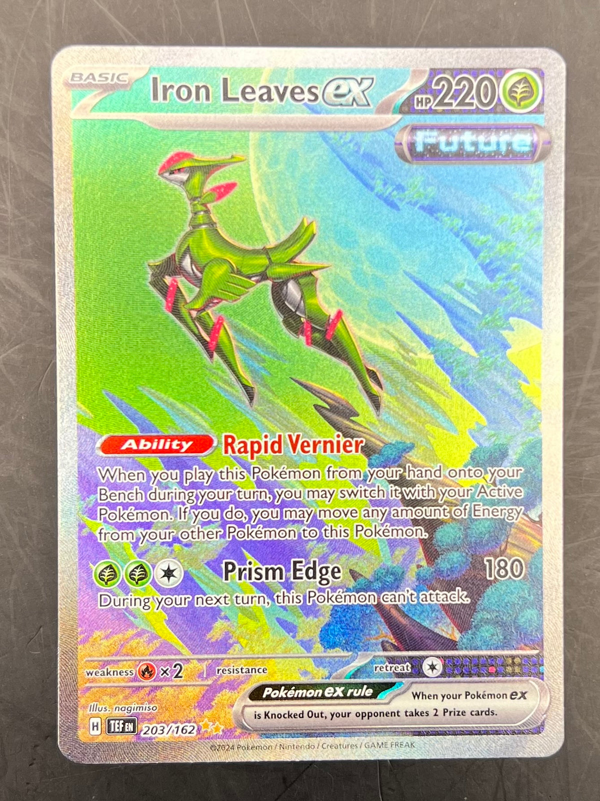 Iron Leaves EX Special Illustration Rare - Temporal Forces