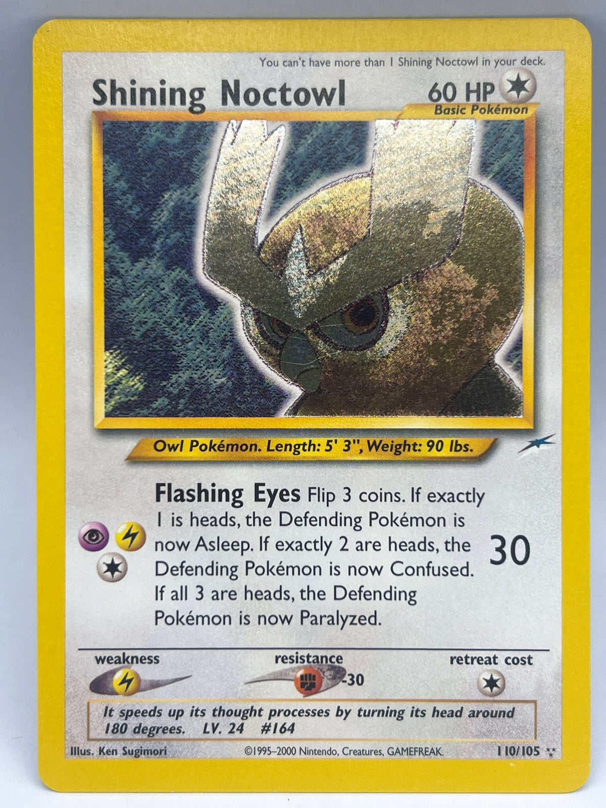 Pokémon - Shining Noctowl 110/105 Neo Destiny