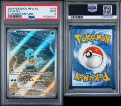 Pokemon - Squirtle 170/165 PSA 9 - English 151