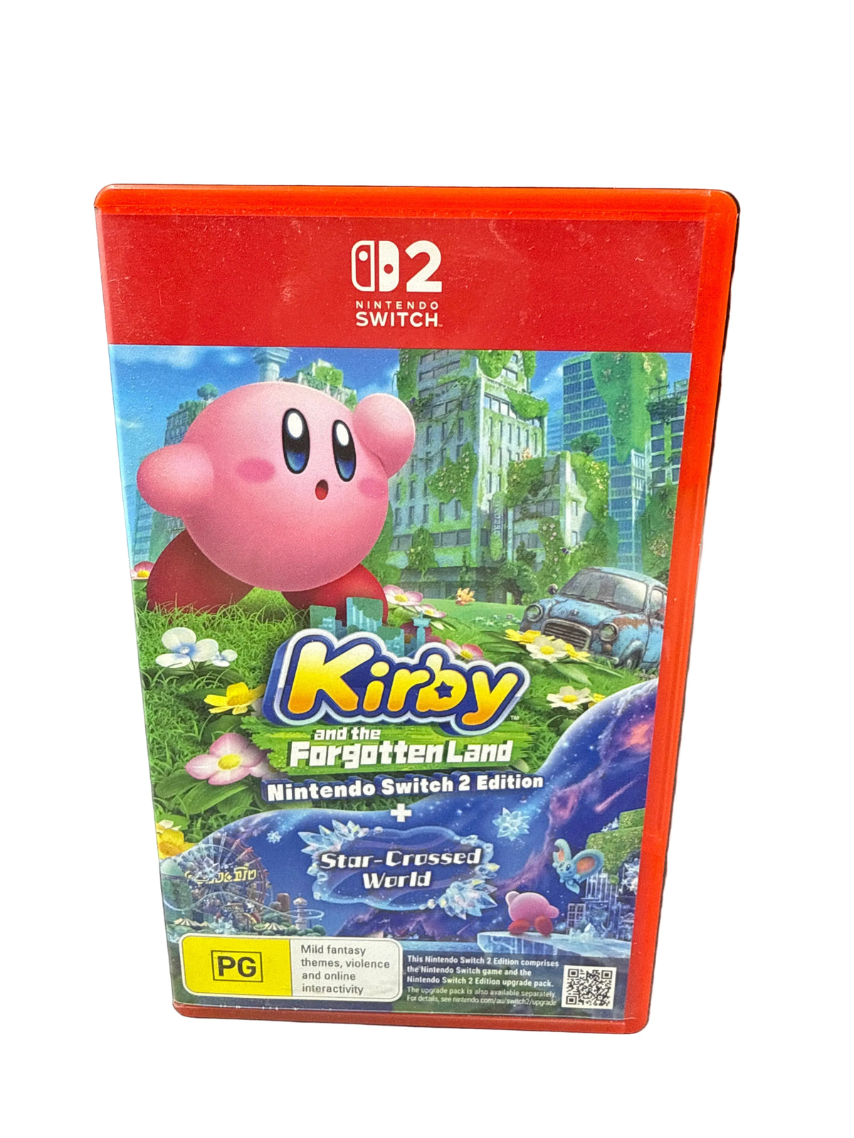 Kirby and the Forgotten Land + Star-Crossed World - Nintendo Switch 2 Game