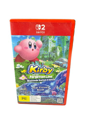 Kirby and the Forgotten Land + Star-Crossed World - Nintendo Switch 2 Game