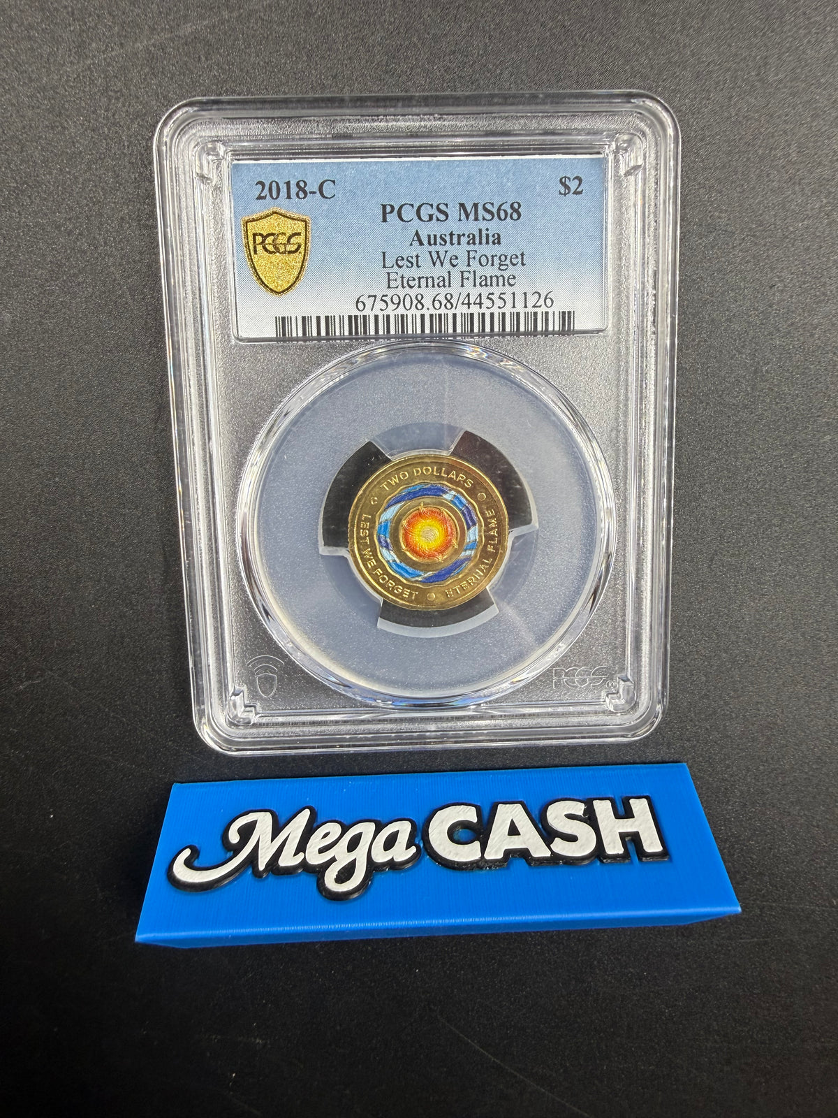 2018 RAM $2 Eternal Flame Coin