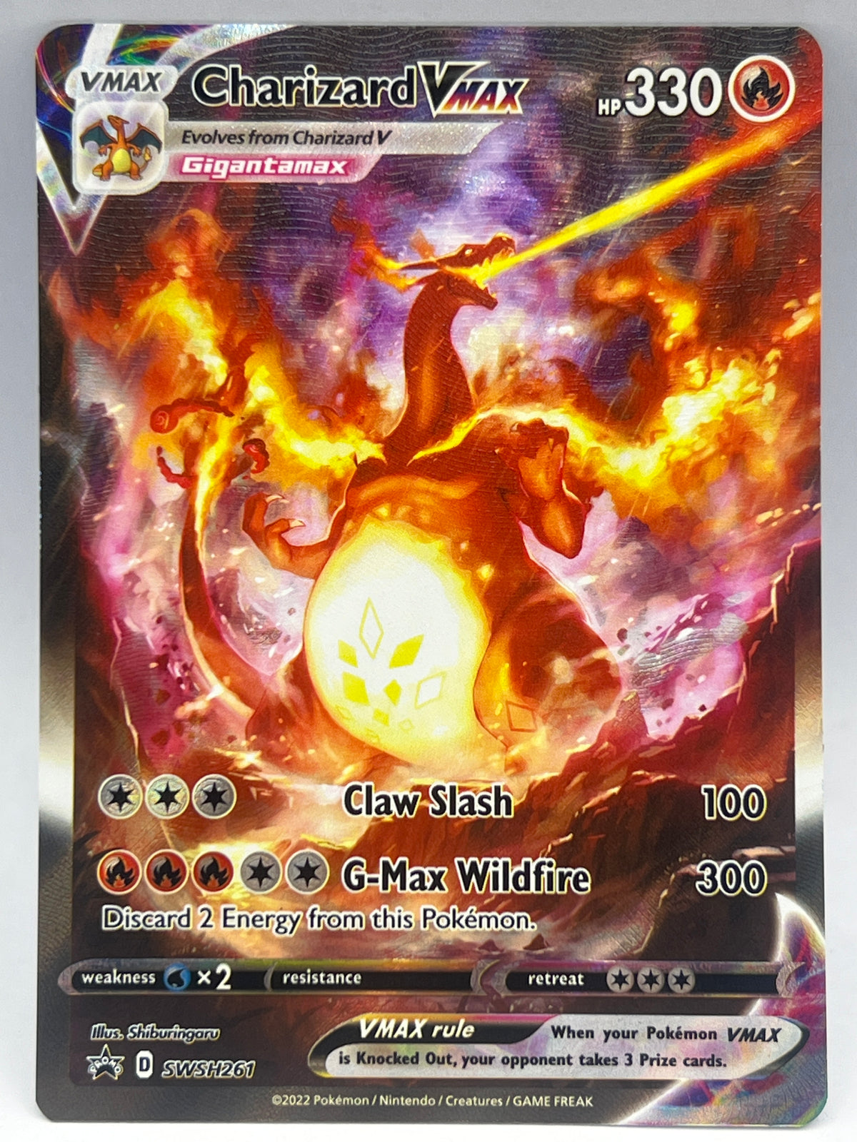 Pokémon - Charizard Vmax SWSH261