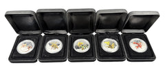 Dragons of Legend - Silver Proof - 5 Coin Set - 2012-2013