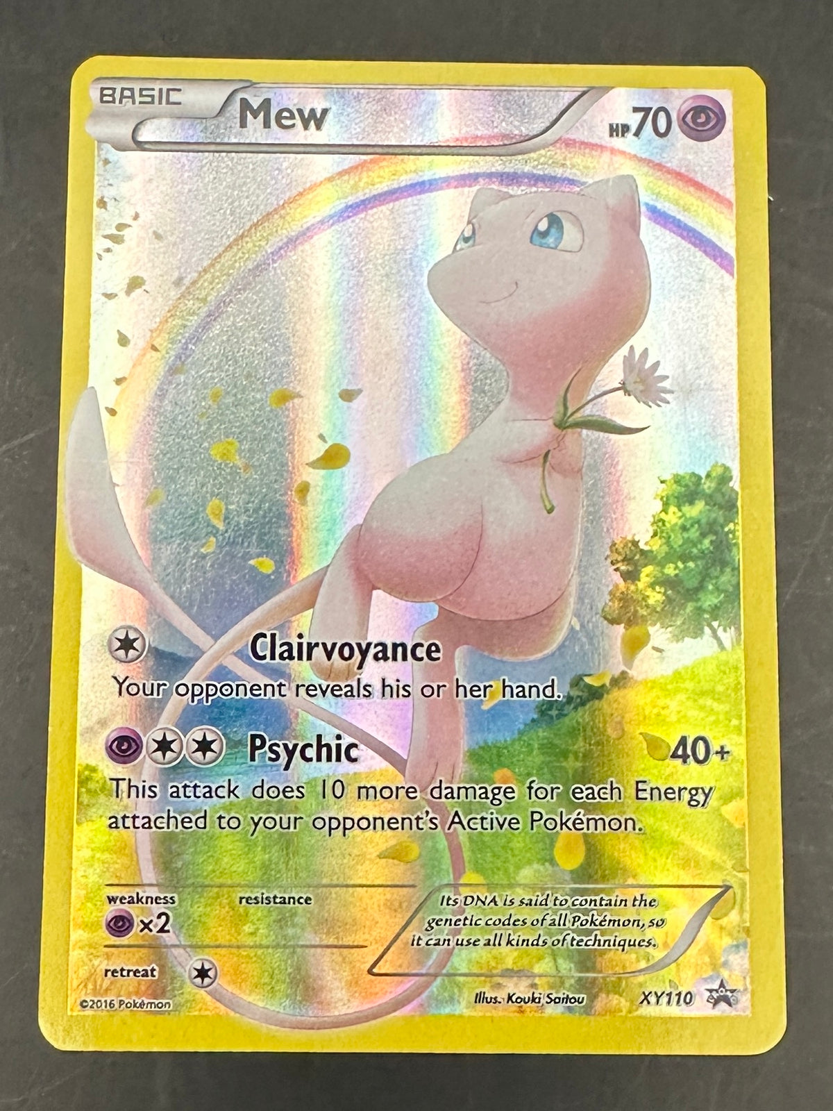Mew - XY110 Black Star Promo
