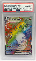 Pokémon - Charizard Vmax 074/073 Champions Path PSA 10