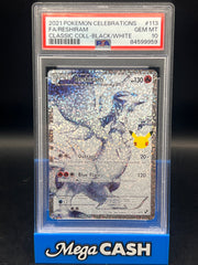 PSA 10 Reshiram 113/114 Celebrations