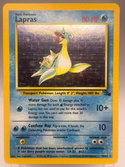 Pokémon - Lapras Fossil Holo 10/62