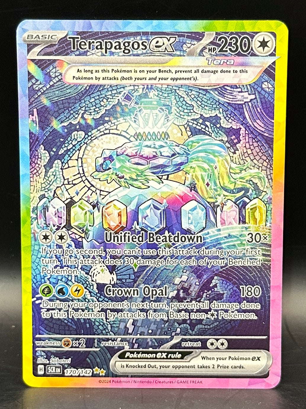 Terapagos EX - Stellar Crown - 170/142
