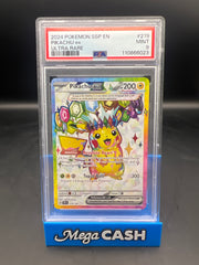 PSA 9 PIKACHU EX 219/191