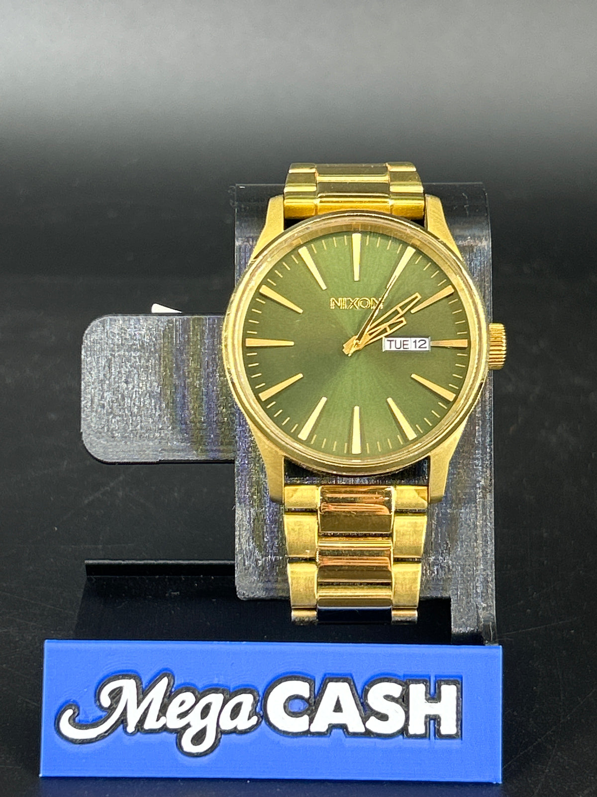 Nixon The Sentry SS “Never Be Late” Stainless Steel Men’s Watch