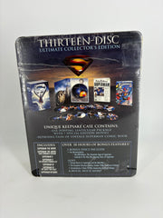 WARNER HOME VIDEO ULTIMATE COLLECTOR'S EDITION SUPERMAN DVD SET - 13 DISC SET