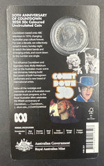 Count Down - 50th Anniversary - 2024 50c Coloured Uncirculated Coin