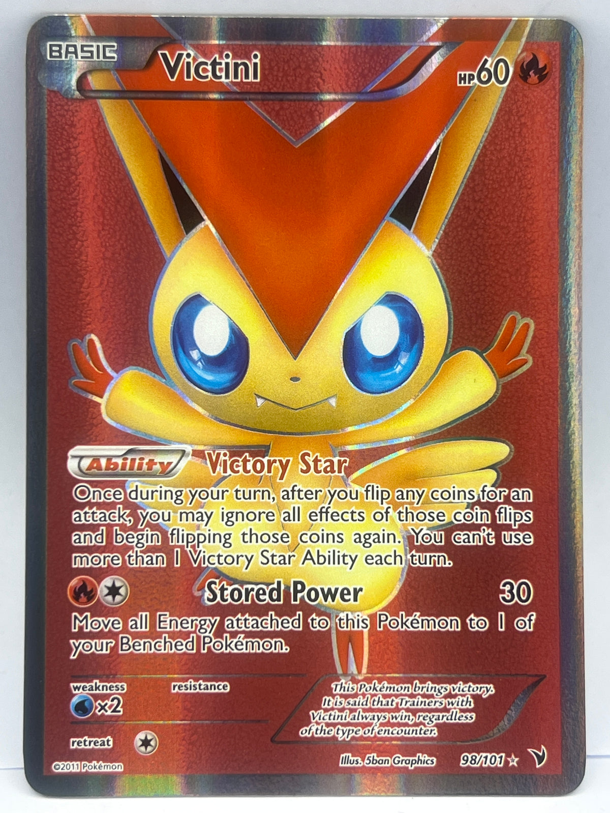 Pokémon - Victini 98/101 Noble Victories