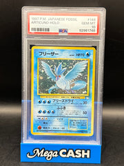 PSA 10 Articuno Holo - Japanese Fossil