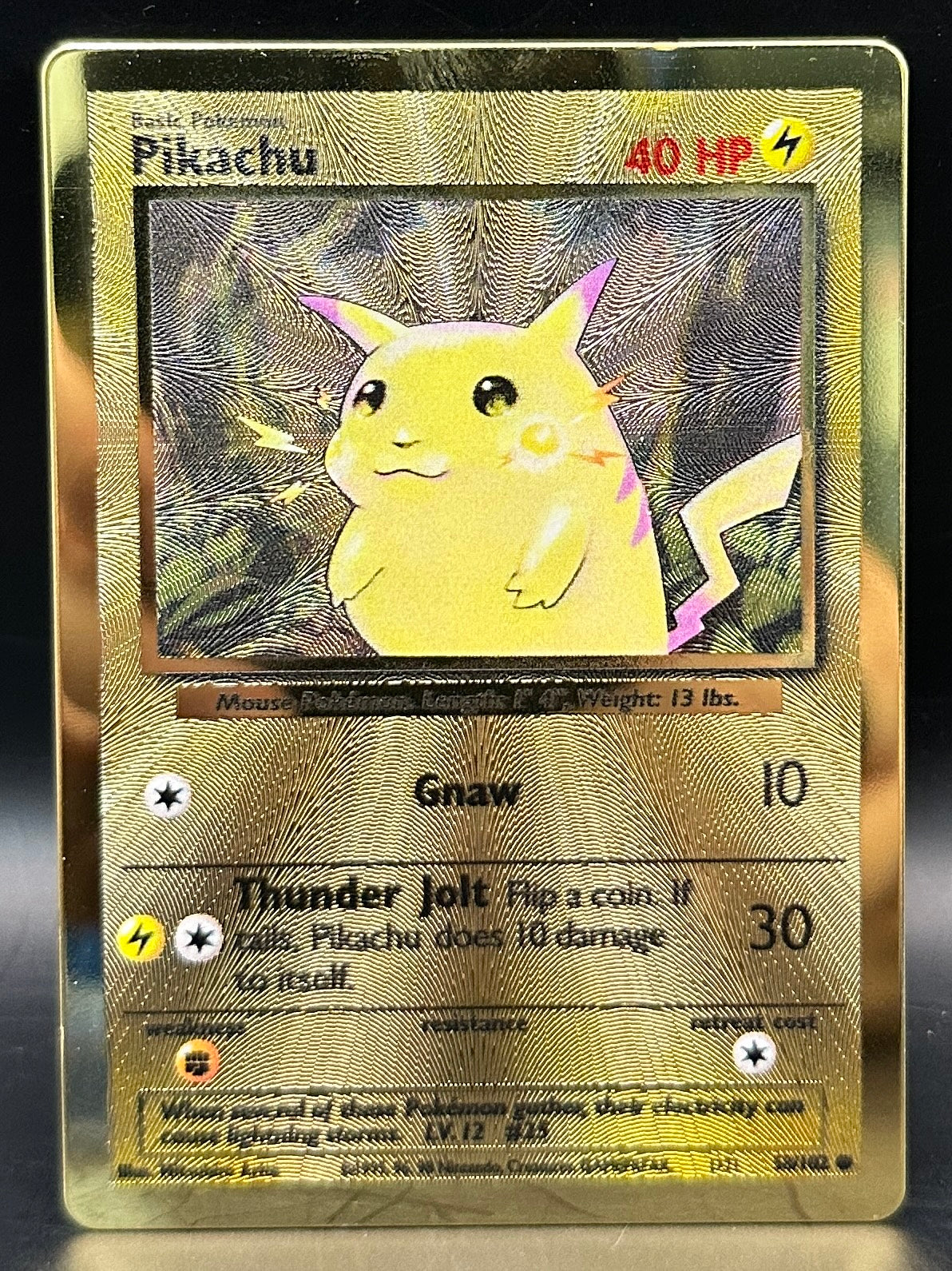 Metal Pikachu - Celebrations UPC Promo