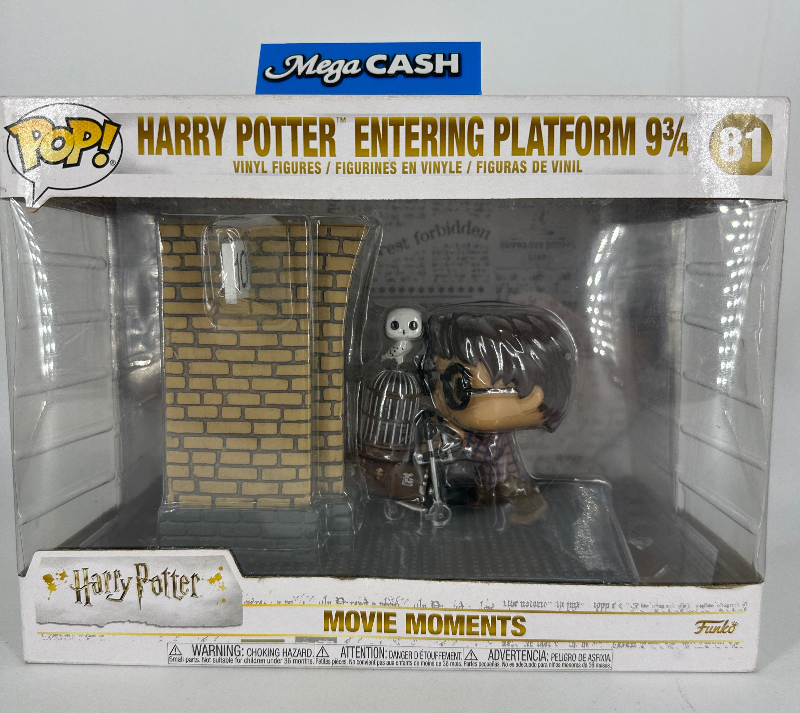 Pop Vinyl Harry Potter #81 movie moments Platform 9 & 3/4