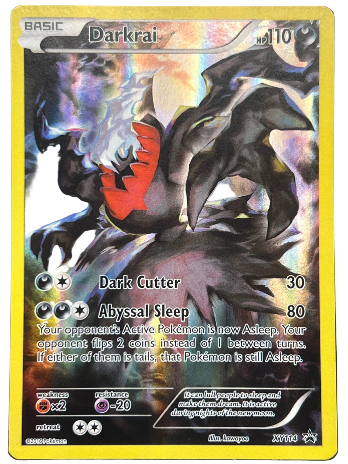 Pokémon - Darkrai XY114 Black Star Promo