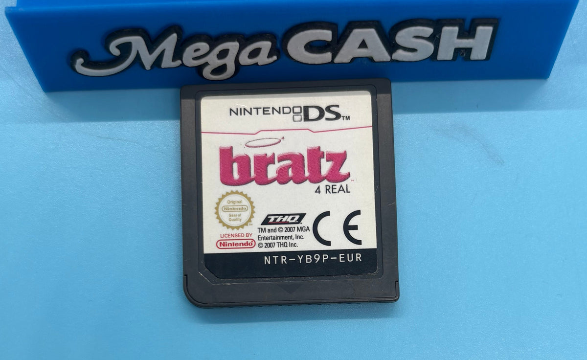BRATZ 4 REAL - NINTENDO DS GAME CARTRIDGE - LOOSE NO CASE OR BOOKLET
