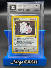 BGS 9 Clefairy 6/130 Holo Base Set 2