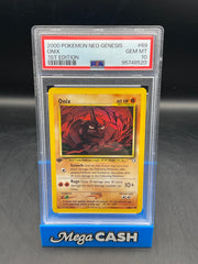 PSA 10 1ST EDITION ONIX 69/111