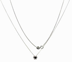 9ct White Gold Lab Grown Diamond Halo Pendant Necklace
