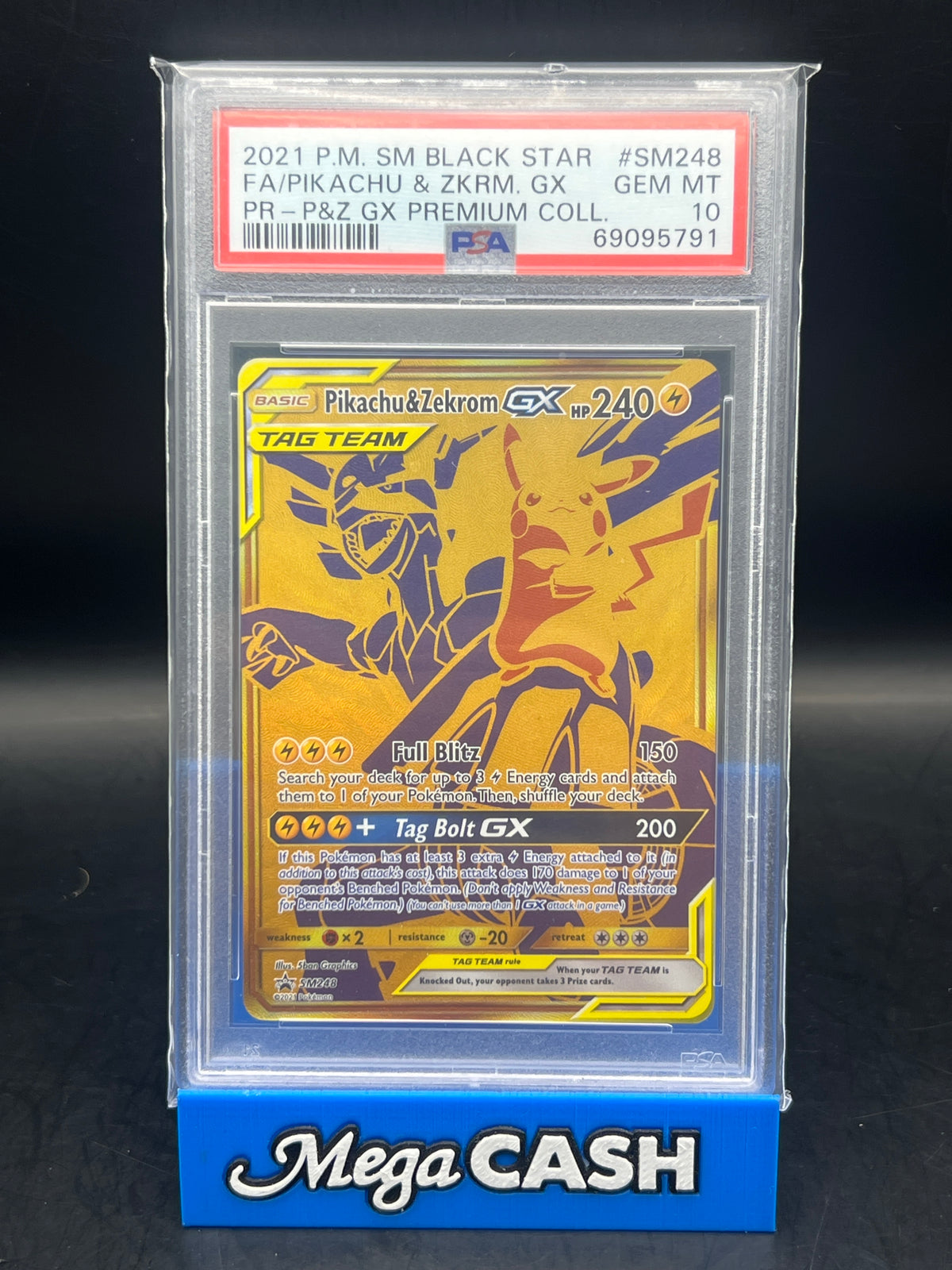 Pikachu & Zekrom GX SM248