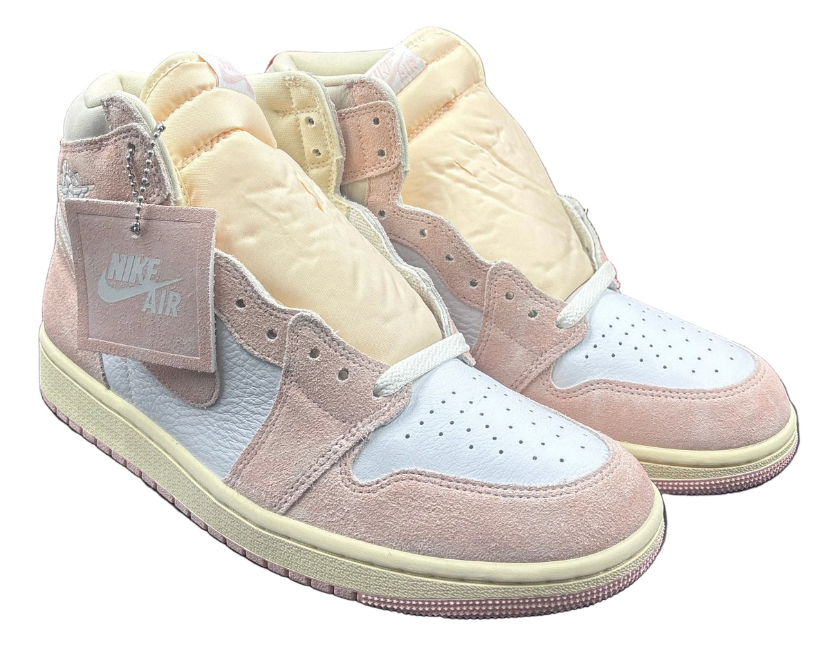 NIKE - Air Jordan 1 Retro High Tops - With Pink and White Laces - Size 11 US Women’s