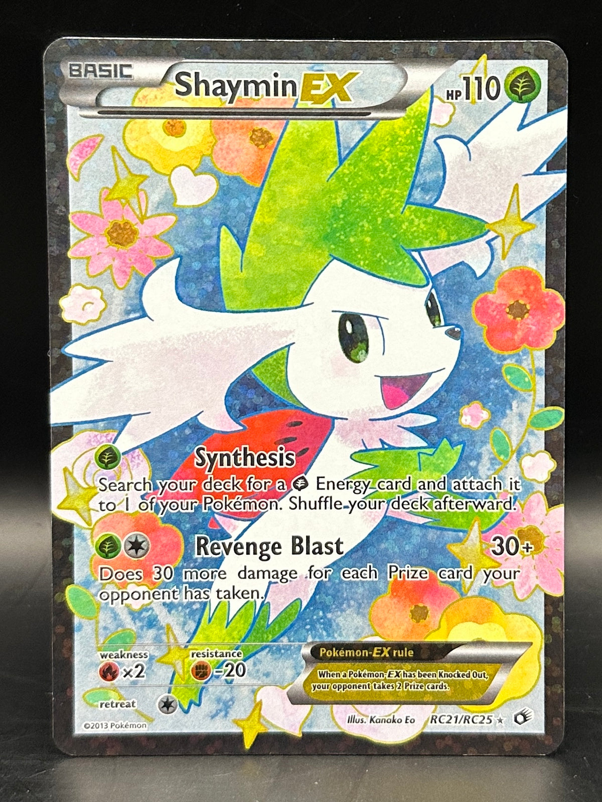 Shaymin EX - Legendary Treasures Radiant Collection - RC21/RC25