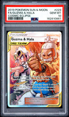 Pokémon - PSA 10 Guzma & Hala 229/236
