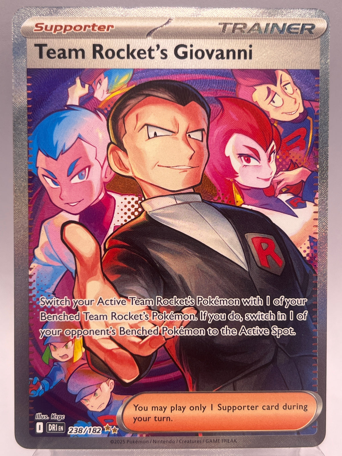 Pokémon - Team Rocket’s Giovanni 238/182 Destined Rivals