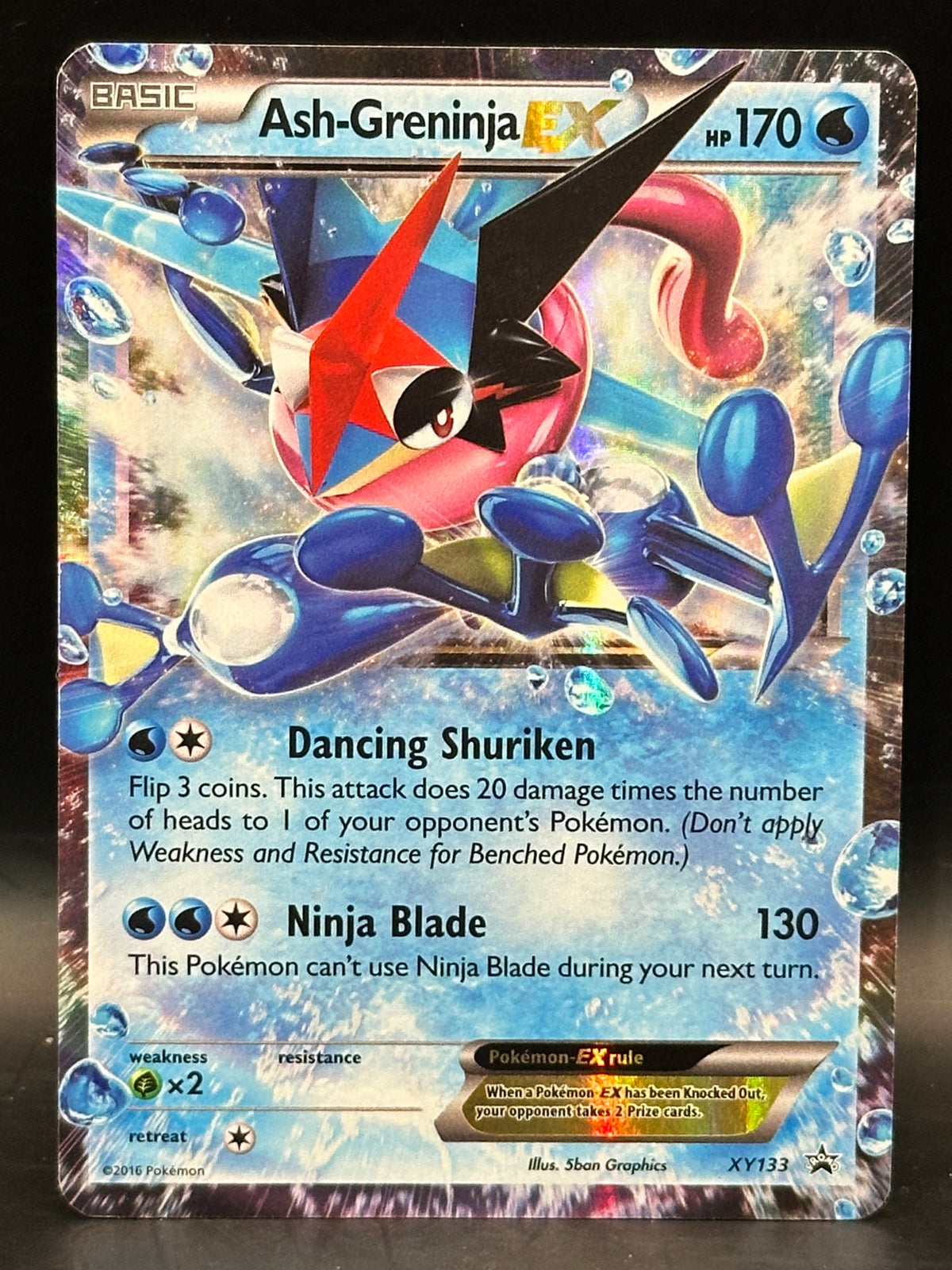 Ash-Greninja - Black Star Promo - XY133
